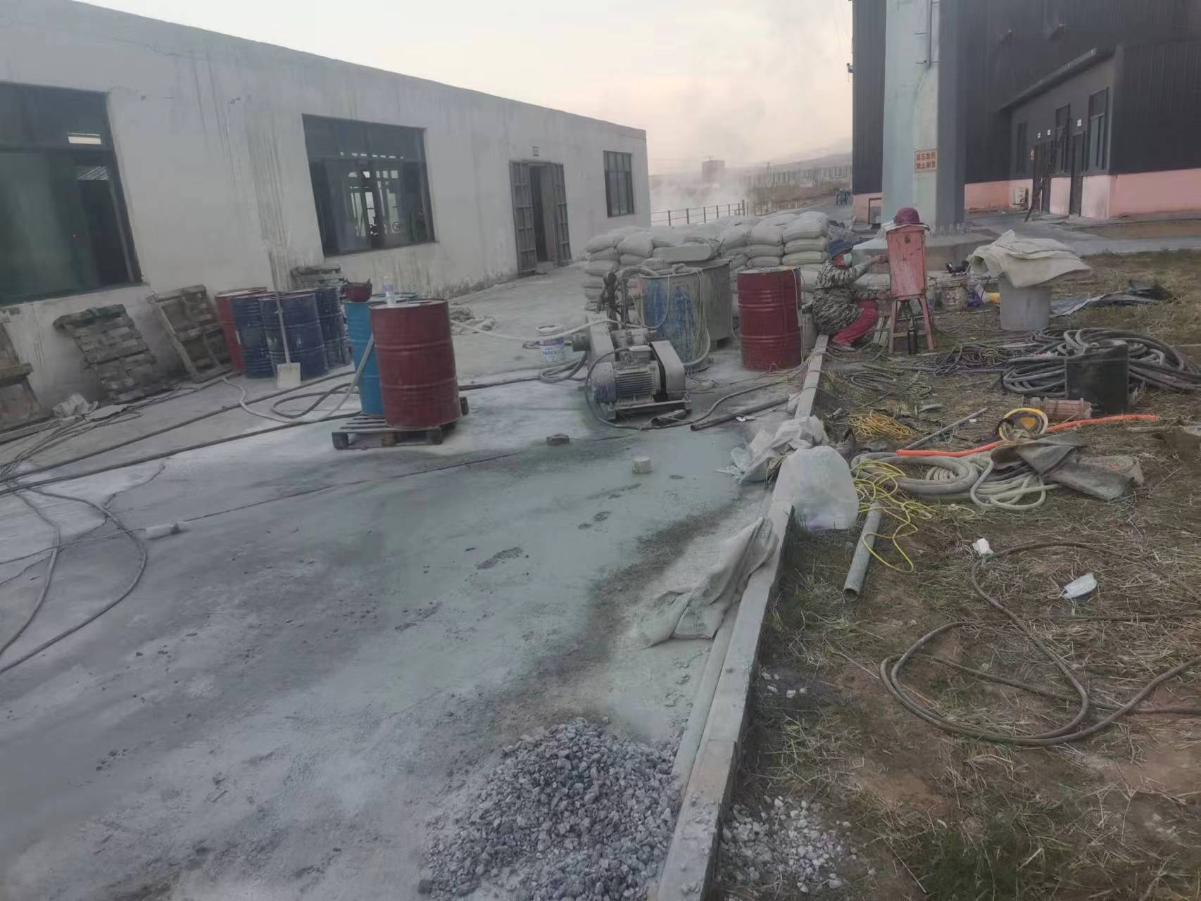 句容厂房地基沉降注浆