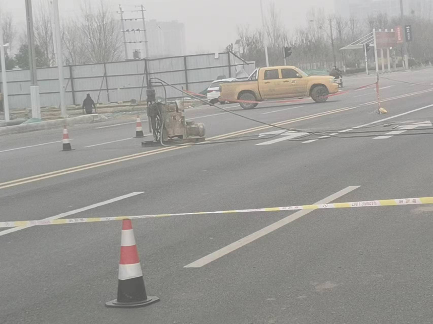 句容公路路基沉陷注浆
